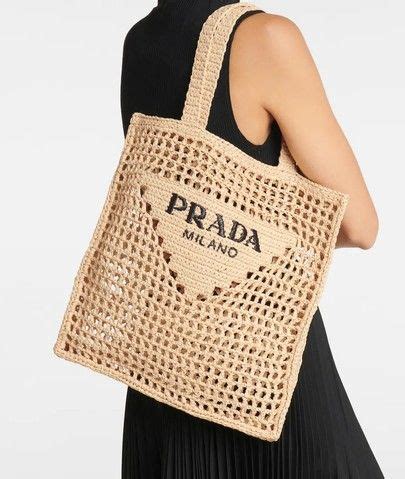 prada raffia bag dupe|designer raffia handbags for summer.